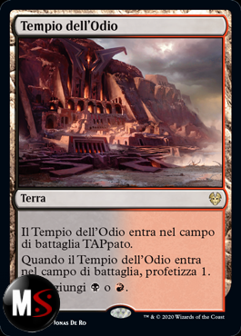 TEMPIO DELL'ODIO - FOIL PROMO