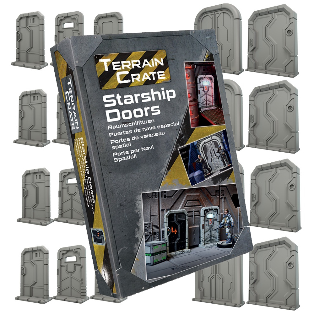 STAR SAGA - PORTE PER NAVI SPAZIALI - TERRAIN CRATE