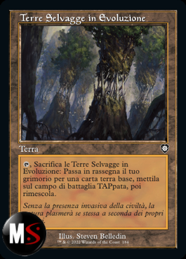 TERRE SELVAGGE IN EVOLUZIONE