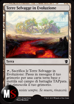 TERRE SELVAGGE IN EVOLUZIONE - PRERELEASE DRAGHI DI TARKIR