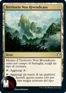 TERRITORIO NON RIVENDICATO