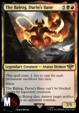 IL BALROG, FLAGELLO DI DURIN