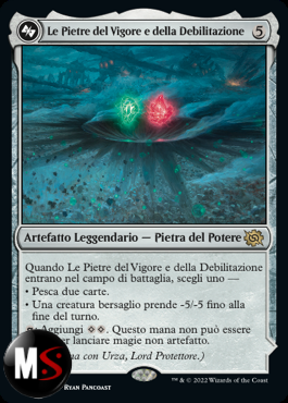 LE PIETRE DEL VIGORE E DELLA DEBILITAZIONE  /  /  URZA, IL PLANESWALKER