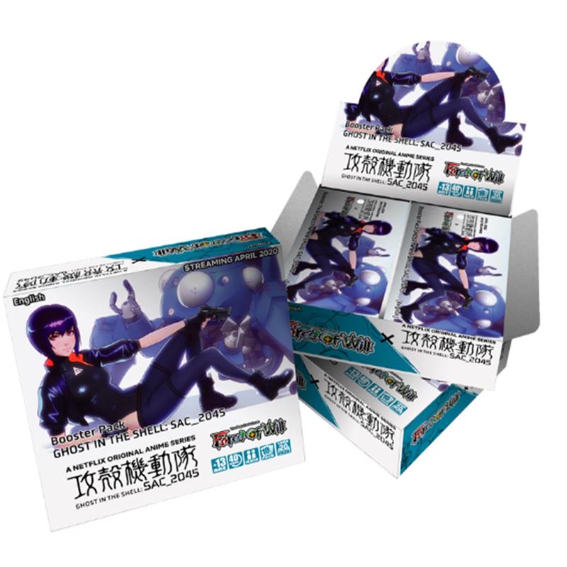 FORCE OF WILL - GHOST IN THE SHELL - BOX 20 BUSTE FORCE OF WILL - GHOST IN THE SHELL - BOX 20 BUSTE