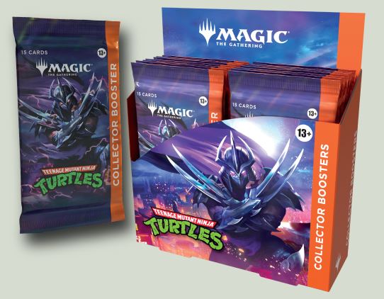 MTG - TEENAGE MUTANT NINJA TURTLES - COLLECTOR'S BOOSTER DISPLAY (12 PACKS) - INGLESE MTG - TEENAGE MUTANT NINJA TURTLES - COLLECTOR'S BOOSTER DISPLAY (12 PACKS) - INGLESE