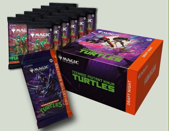 MTG - TEENAGE MUTANT NINJA TURTLES - DRAFT NIGHT BOX - INGLESE MTG - TEENAGE MUTANT NINJA TURTLES - DRAFT NIGHT BOX - INGLESE