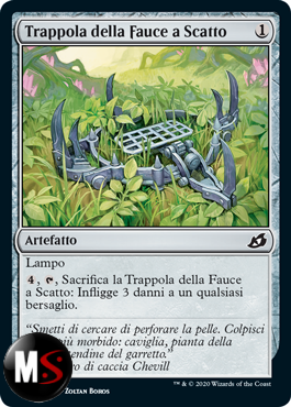 TRAPPOLA DELLA FAUCE A SCATTO - FOIL