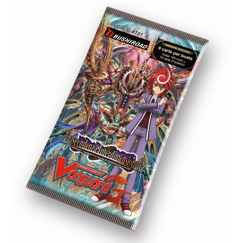 VGIT - GBT01 VANGUARD - TRASCENDENZA INTERDIMENSIONALE - BOX 24 BUSTE VGIT - GBT01 VANGUARD - TRASCENDENZA INTERDIMENSIONALE - BOX 24 BUSTE