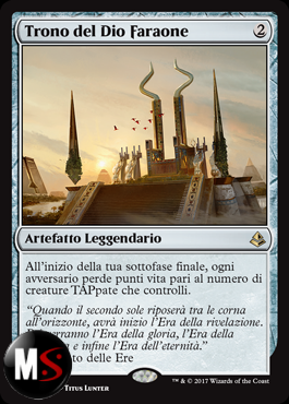 TRONO DEL DIO FARAONE