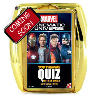 TOP TRUMPS QUIZ - 2019 MARVEL CINEMATIC TT QUIZ - ITALIANO TOP TRUMPS QUIZ - 2019 MARVEL CINEMATIC TT QUIZ - ITALIANO