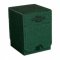 CONVERTIBLE PREMIUM DECK BOX SINGLE VERTICAL 100+ STANDARD SIZE CARDS - GREEN
