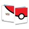 E-85248-P POKE BALL 9-POCKET PORTFOLIO FOR POKEMON