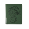 DRAGON SHIELD ZIPSTER BINDER REGULAR - FOREST GREEN (AT-38008)