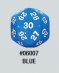 DADO D30 OPACO BLU - (KOP06007)