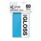 E-15627 ECLIPSE GLOSS SMALL SLEEVES - SKY BLUE 60PZ