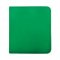 E-15741 ZIPPERED 12 POCKET PRO-BINDER GREEN