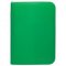 E-15893 ZIPPERED 4 POCKET PRO-BINDER GREEN