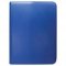 E-15900 ZIPPERED 9 POCKET PRO-BINDER BLUE