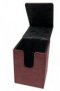 E-85764 SUEDE COLLECTION ALCOVE FLIP RUBY DECK BOX