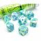 30046 FESTIVE POLYHEDRAL GARDEN/BLUE 7-DIE SET