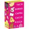 TACO DORSO CACIO CAPRA PIZZA - GIOCO DA TAVOLO - ITALIANO