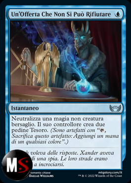 UN'OFFERTA CHE NON SI PUò RIFIUTARE
