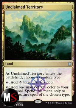 TERRITORIO NON RIVENDICATO - FOIL LEAGUE PROMOS