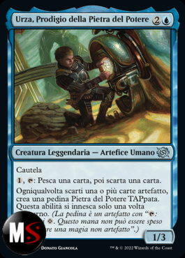 URZA, PRODIGIO DELLA PIETRA DEL POTERE