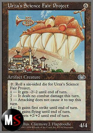 URZA'S SCIENCE FAIR PROJECT