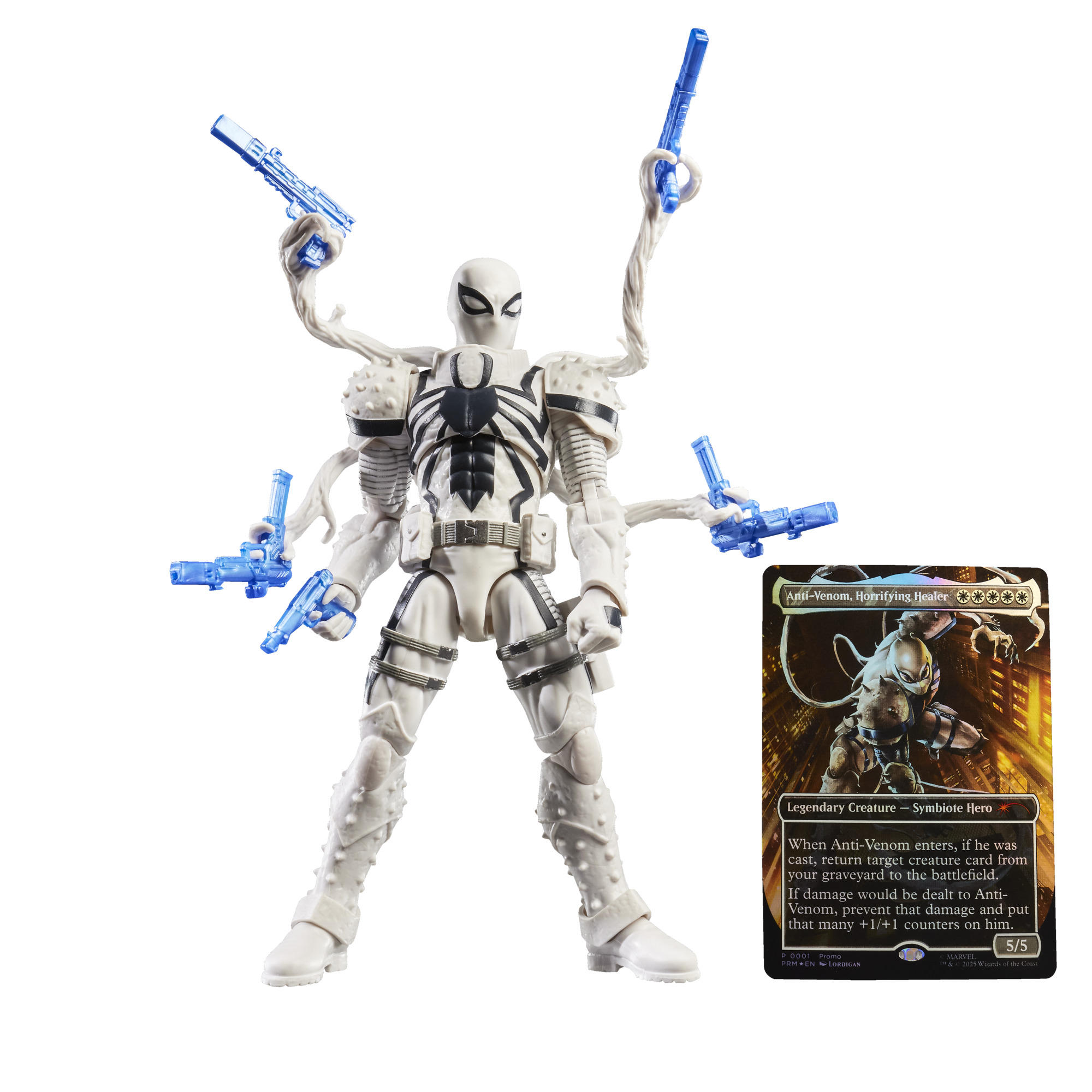 MARVEL CLASSIC LEGENDS - MAGIC: THE GATHERING AGENT ANTI VENOM WHITE