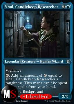 VHAL, RICERCATRICE DI CANDLEKEEP ETCHED FOIL
