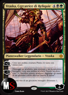 VRASKA, CERCATRICE DI RELIQUIE