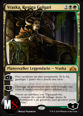 VRASKA, REGINA GOLGARI