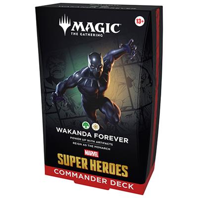 MTG - MARVEL SUPER HEROES - COMMANDER WAKANDA FOREVER - INGLESE