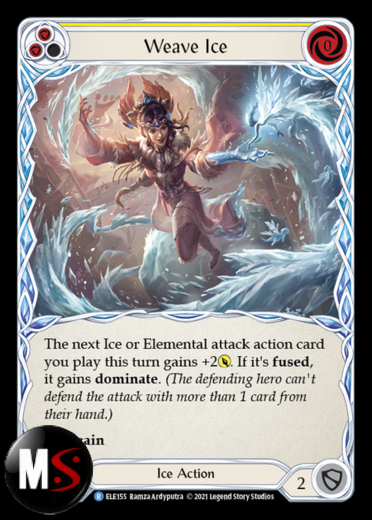 WEAVE ICE - YELLOW WEAVE ICE - YELLOW