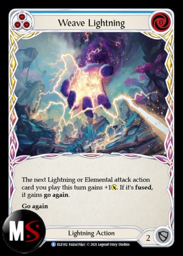 WEAVE LIGHTNING - BLUE WEAVE LIGHTNING - BLUE