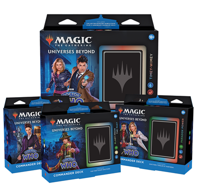 DOCTOR WHO - COMMANDER DECK DISPLAY (4 DECKS) - EN DOCTOR WHO - COMMANDER DECK DISPLAY (4 DECKS) - EN