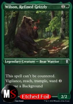 WILSON, GRIZZLY RAFFINATO ETCHED FOIL