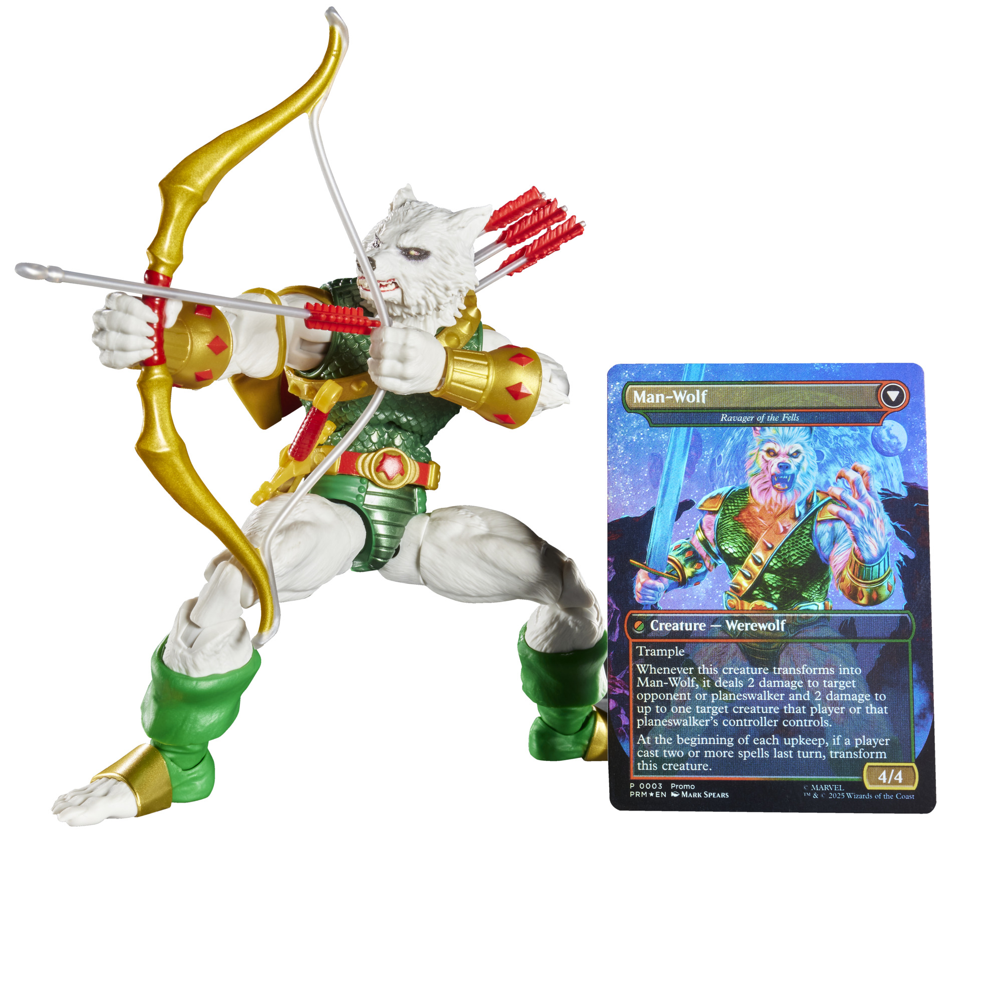 MARVEL CLASSIC LEGENDS - MAGIC: THE GATHERING MAN WOLF MARVEL CLASSIC LEGENDS - MAGIC: THE GATHERING MAN WOLF