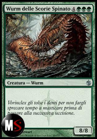 WURM DELLE SCORIE SPINATO