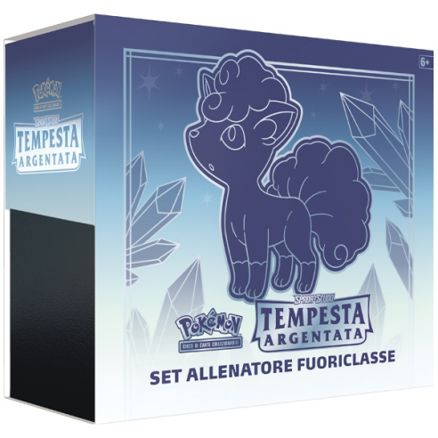POKEMON SET ALLENATORE FUORICLASSE SPADA E SCUDO TEMPESTA ARGENTATA - 1PZ POKEMON SET ALLENATORE FUORICLASSE SPADA E SCUDO TEMPESTA ARGENTATA - 1PZ
