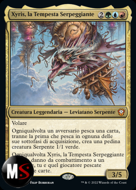 XYRIS, LA TEMPESTA SERPEGGIANTE