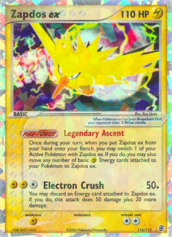 ZAPDOS EX (FOIL - GOOD)