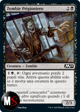 ZOMBIE PRIGIONIERO